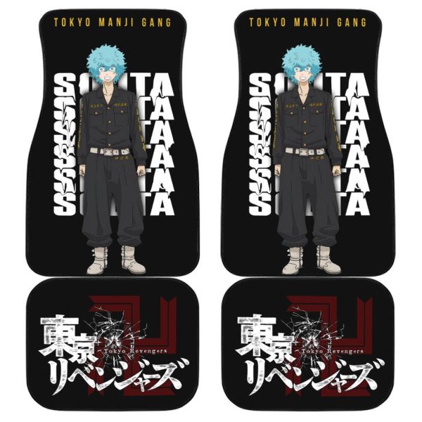 embrace the delinquent spirit tokyo revengers car floor mats for true fans vucyo