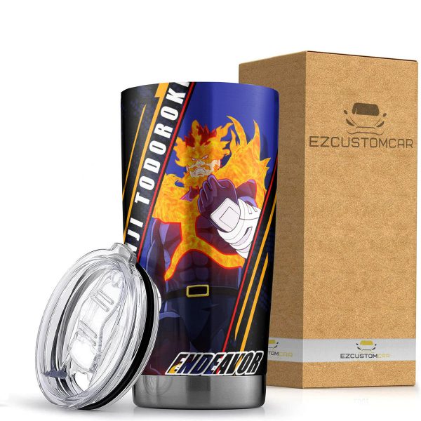 Endeavor Travel Mug – Gift Idea for My Hero Academia fans