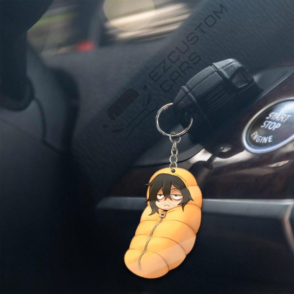 eraserhead sleeping bag keychains custom my hero academia anime car accessories eqkty
