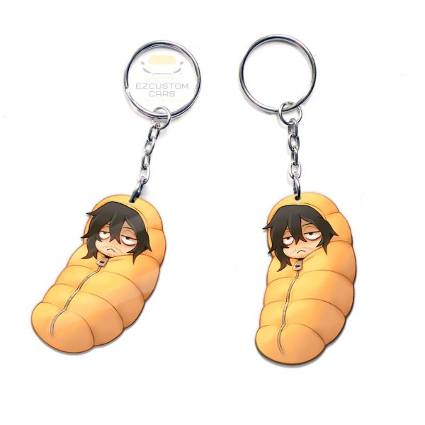 eraserhead sleeping bag keychains custom my hero academia anime car accessories ghlgq