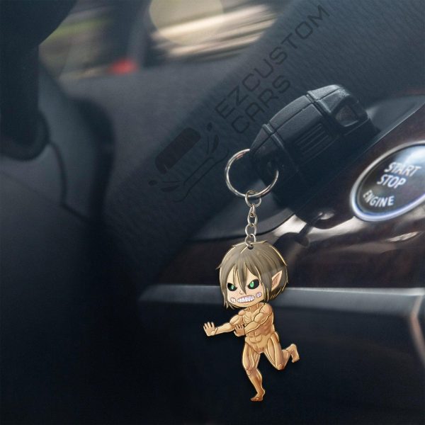 eren titan keychains attack on titan vmqp3