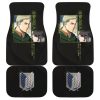 Erwin Smith Car Floor Mats Attack on Titan