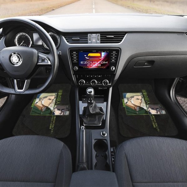 erwin smith car floor mats attack on titan oh8fb