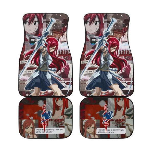 Fairy Tail Erza Scarlet Car Floor Mats