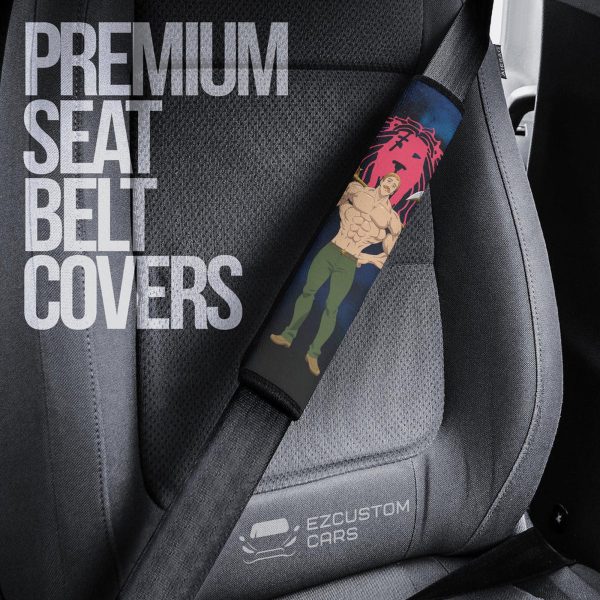 es canor seat belt covers custom anime seven deadly sins car accessories a51i4