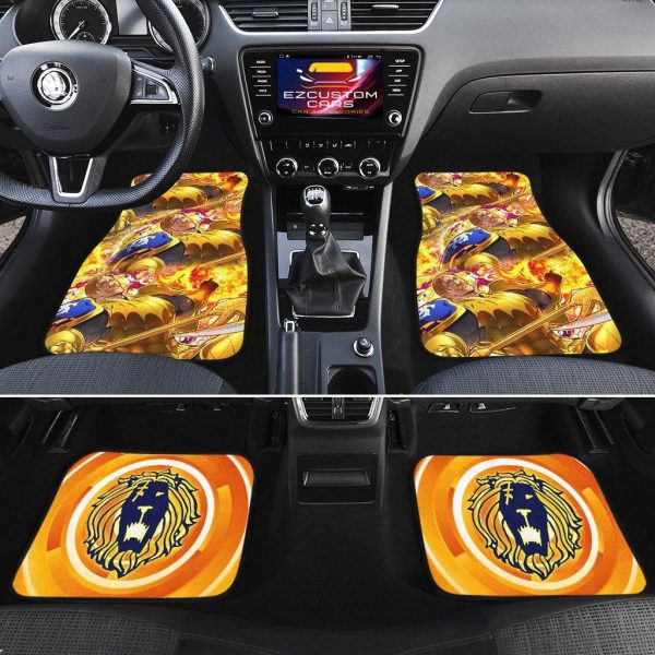 escanor car floor mats seven deadly sins anime car accessories avd4c