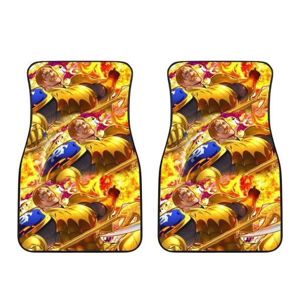 escanor car floor mats seven deadly sins anime car accessories w6cny
