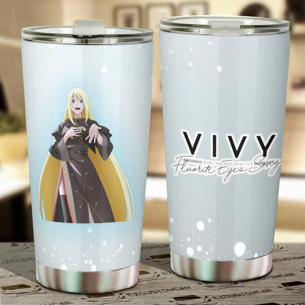 Ophelia Stainless Steel Tumbler Custom Vivy: Fluorite Eye’s Song Anime Car Accessories