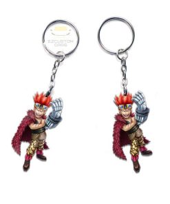 eustass kid keychains custom one piece anime car accessories c0kqy