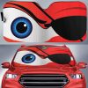 Eye Patch Cartoon Custom Car Windshield Sunshades