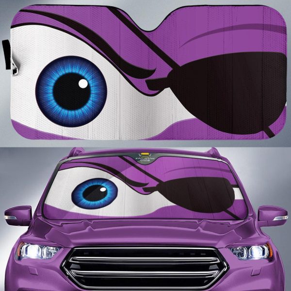 eye patch cartoon custom car windshield sunshades hiuj7