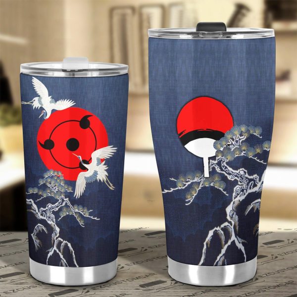 eye tripe tomoe sharingan car tumbler cup custom anime naruto car accessories h16an