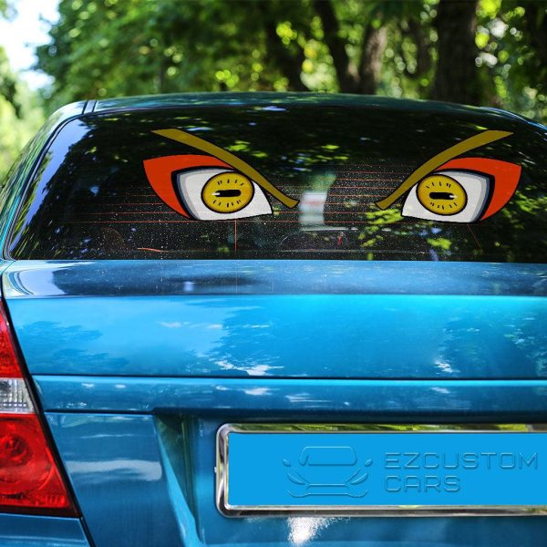 eyes naruto sage mode car sticker custom naruto anime car accessories szunu