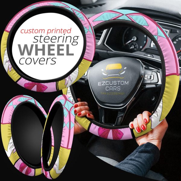 fairy tail anime steering wheel cover mavis vermillion r4r2j
