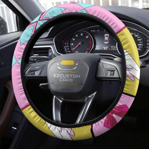 fairy tail anime steering wheel cover mavis vermillion sym9t