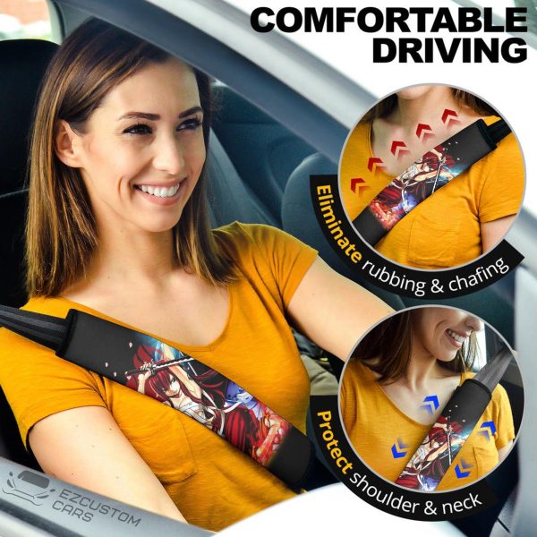Fairy Tail Erza Scarlet Car Seat Covers
