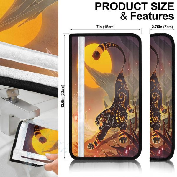 fantasy art mythical creatures seat belt covers custom mythical creatures car accessories b0reh