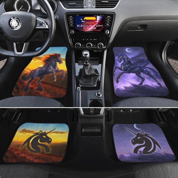 fantasy unicorn car floor mats custom unicorn car accessories i4led