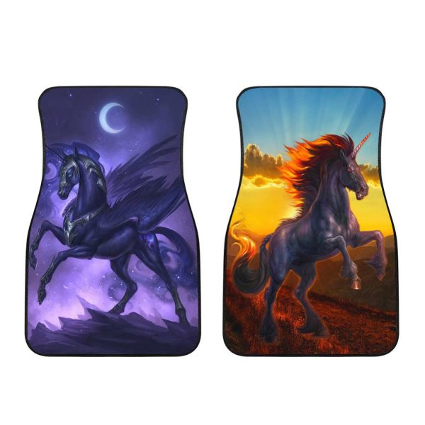 fantasy unicorn car floor mats custom unicorn car accessories wti7k