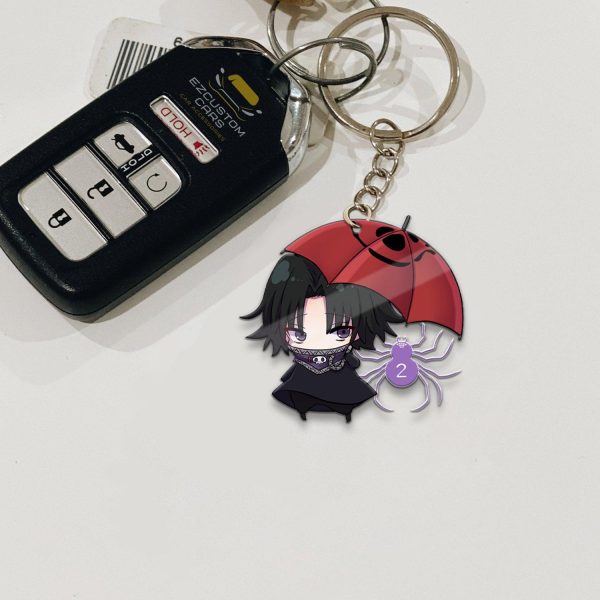 Feitan Pohtoh Keychains Custom Hunter x Hunter Car Accessories