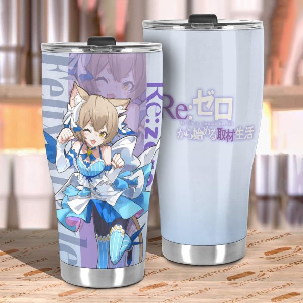 felix argyle car tumbler cup custom anime rezero car accessories wjgn9