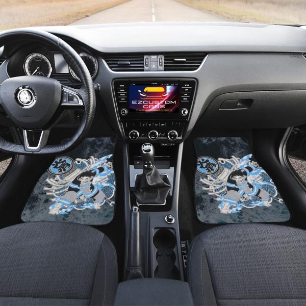 fire force car floor mats custom shinra kusakabe fan art anime car accessories bvzdh