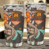 Fire Force Shinra Kusakabe Car Tumbler Cup Anime Car Accessories