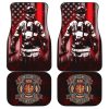 Firefighter Car Accessories Custom Car Floor Mats American Flag Firefighter
