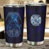 Firefighter Car Accessories Custom Car Tumblers Cup Firefighter 343 Never Forgotten