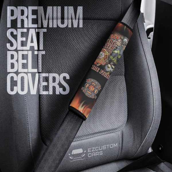 firefighter car accessories custom seat belt coversonce a firefighter always a firefighter fakqy