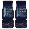Flag American Car Accessories Custom Car Floor Mats 9-11-2001 We Will Never Forget