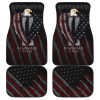 Flag American Car Accessories Custom Car Floor Mats 9/11: No Day Shall Erase You