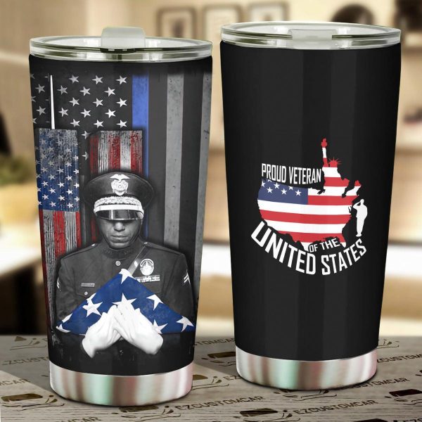 Flag American Car Accessories Custom Car Tumblers Cup 9-11-2001 We Will Never Forget