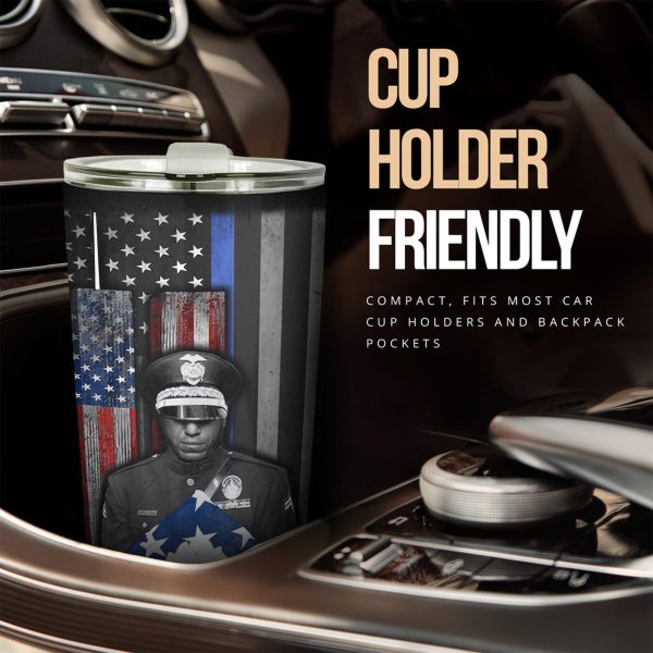 flag american car accessories custom car tumblers cup heroes memorial podpp