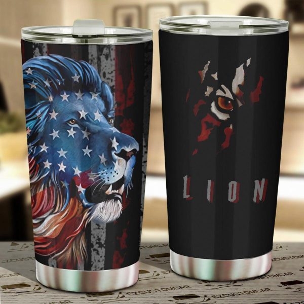 Summer Lion Car Tumbler Cup Custom Lion Car Accessories