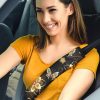 Flower Butterfly Seat Belt Covers Custom Butterfly Car Accessories