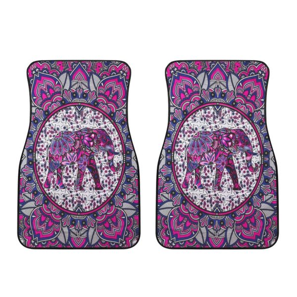 flower elephant car floor mats custom elephant car accessories cyqde