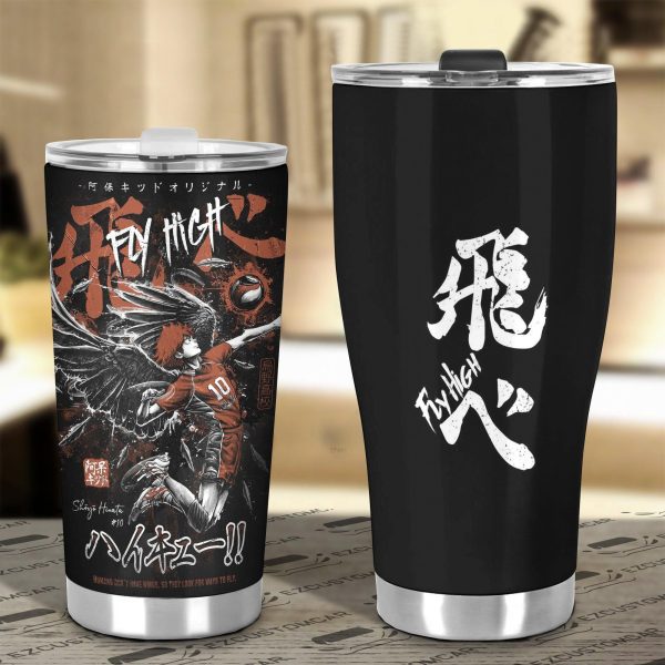 fly high haikyuu stainless steel tumbler haikyuu anime car accessories he3cy