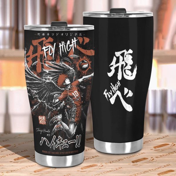 fly high haikyuu stainless steel tumbler haikyuu anime car accessories hrq9z