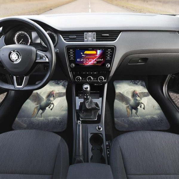 flying unicorn car floor mats custom unicorn car accessories zpbts