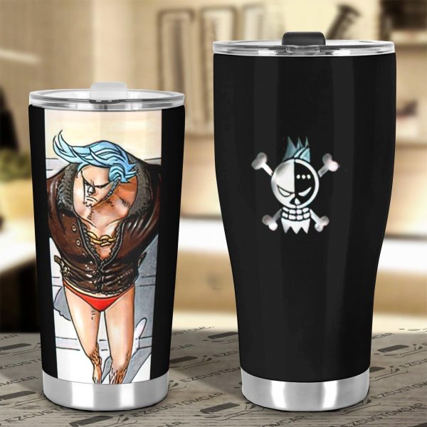 franky car tumblers cup custom anime one piece car accessories cwagb