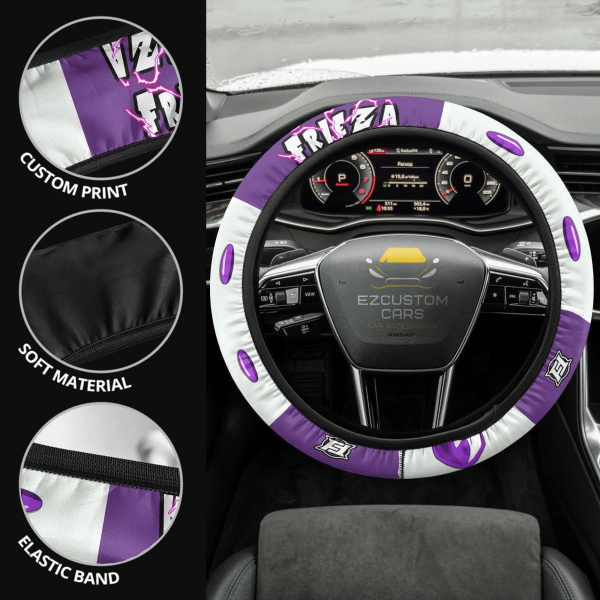 frieza anime steering wheel cover custom dragon ball anime car accessories mh4bw