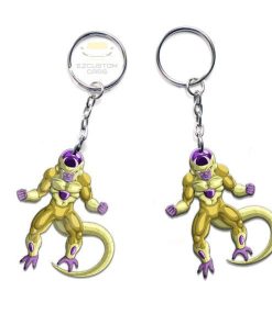 frieza gold keychains custom dragon ball anime car accessories wblac