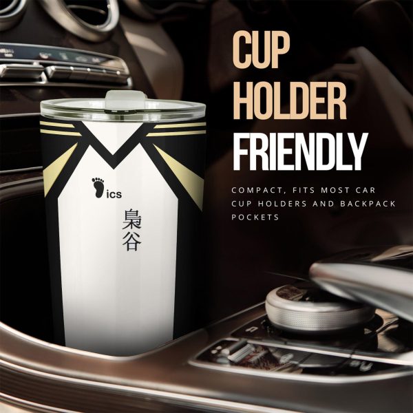 fukurodani academy stainless steel tumbler custom haikyuu anime car accessories lb46d