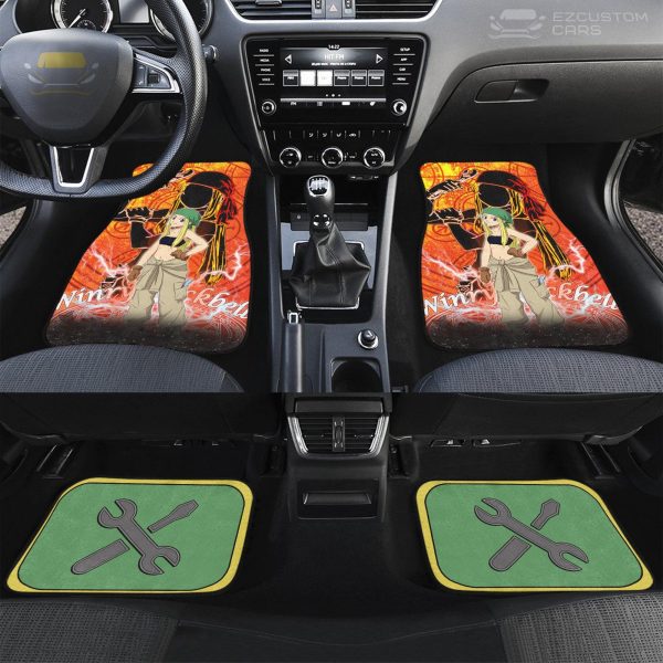 fullmetal alchemist anime custom car accessories winry rockbell car floor mats hj1ht