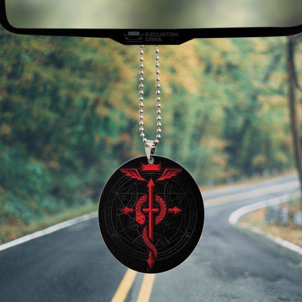 fullmetal alchemist car accessories anime car ornament fullmetal alchemist symbol olsic