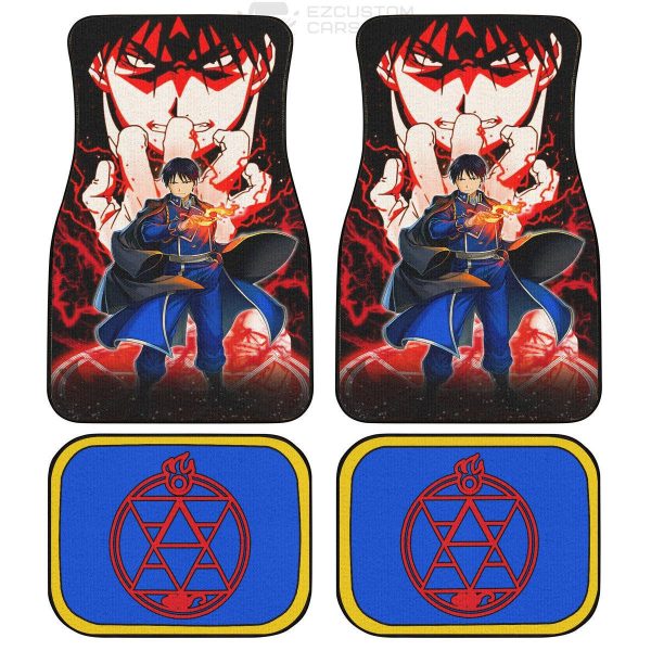 fullmetal alchemist car floor mats anime custom car accessories bkfzb