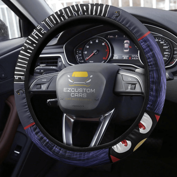fumikage tokoyami anime steering wheel cover custom anime my hero academia car accessories orh7z