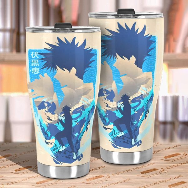 fushiguro car tumblers cup custom jujutsu kaisen anime car accessories apd2l