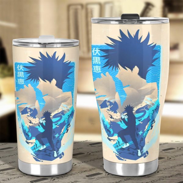 fushiguro car tumblers cup custom jujutsu kaisen anime car accessories jphun
